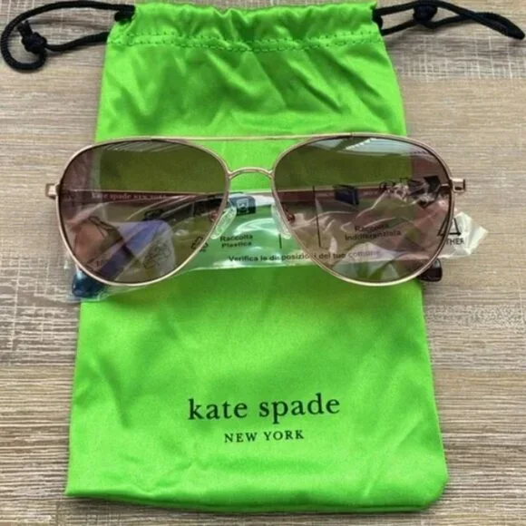 ?️Kate Spade Emmaline Aviator Sunglasses Emmaline Sunglasses | Kate Spade Outlet | Kate Spade Outlet main image 4